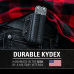 Bainha em Kydex para Leatherman Wingman, Sidekick, Rebar e Rev (preta)